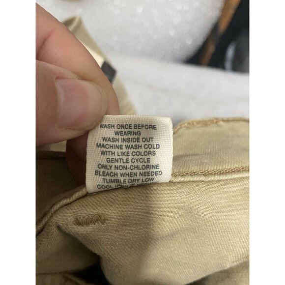 Mudd Women’s High Rise Utility Jeggings FLX Stretch Skinny Jeans Tan Khaki SZ 9 - Picture 9 of 11